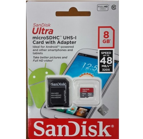 Memoria Micro SD 8 Gb SanDisk nn